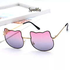 KITTY BOW SUNGLASSES SPARKLES