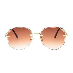 LUXURY RIMLESS SUNGLASSES SPARKLES