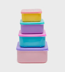 TRENDING 4 PC LUNCH BOX SET SPARKLES