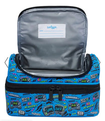 SMIGGLE ECLIPSE DOUBLE DECKER LUNCH BAG SPARKLES