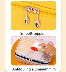 QUIRKY CARTOON LUNCH BAG SPARKLES