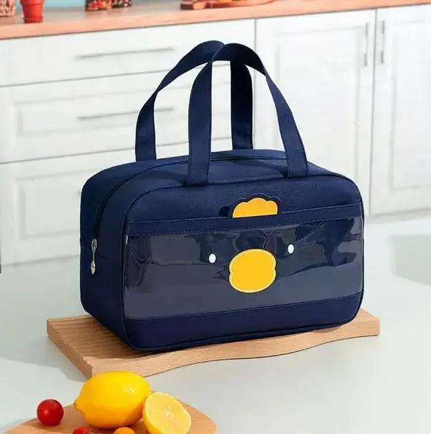 QUIRKY CARTOON LUNCH BAG SPARKLES