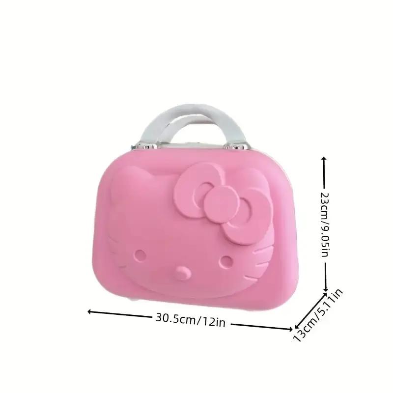 HELLO KITTY TRAVEL TROLLEY SET SPARKLES