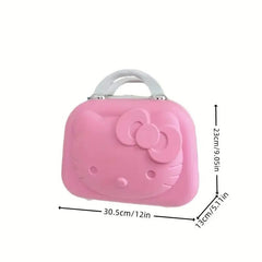 HELLO KITTY TRAVEL TROLLEY SET SPARKLES