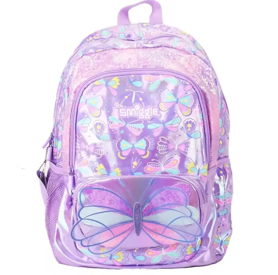 SMIGGLE BUTTERFLY BACKPACK SPARKLES