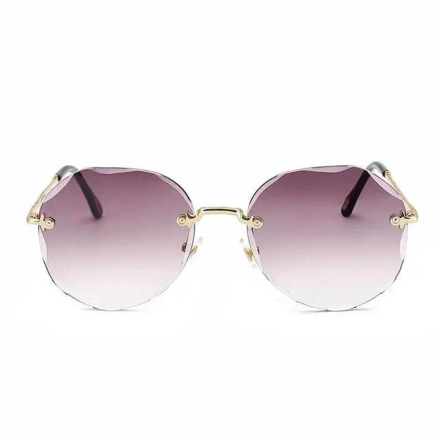 LUXURY RIMLESS SUNGLASSES SPARKLES