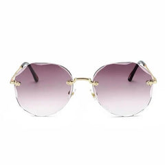 LUXURY RIMLESS SUNGLASSES SPARKLES