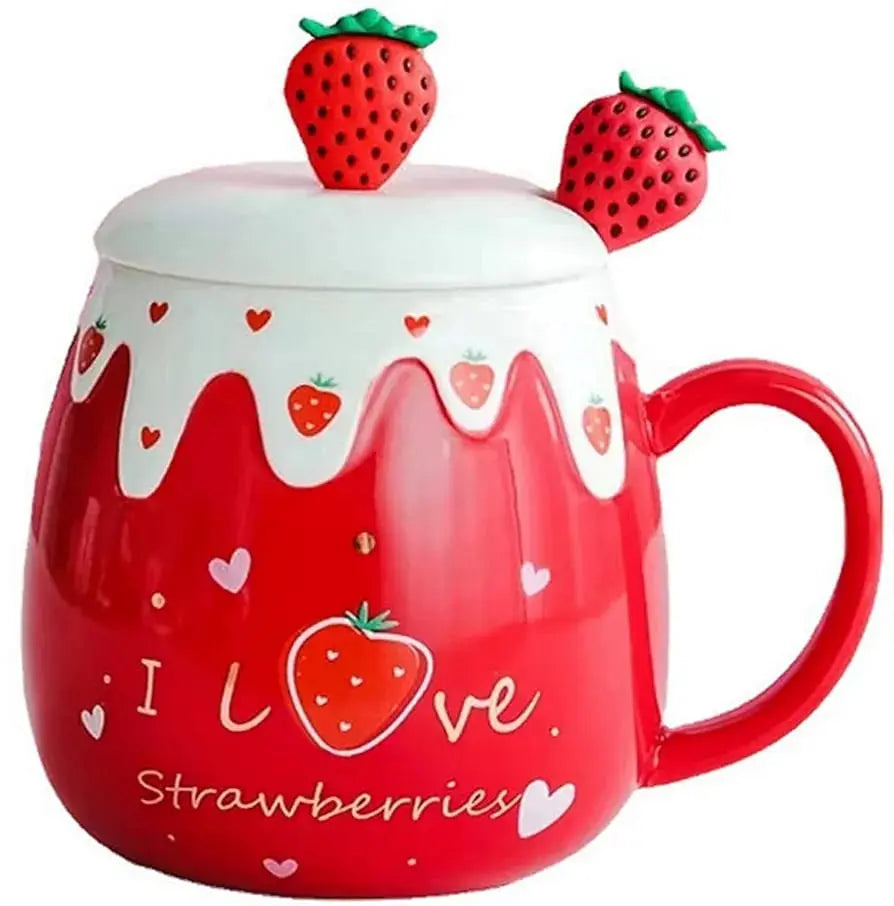 SWEET CERAMIC FRUIT MUG SPARKLES