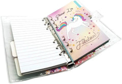 GLITTERY UNICORN NOTEPAD SPARKLES