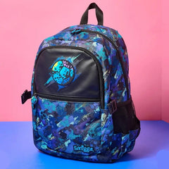 SMIGGLE BLUE TRAILBLAZER CLASSIC BACKPACK SPARKLES