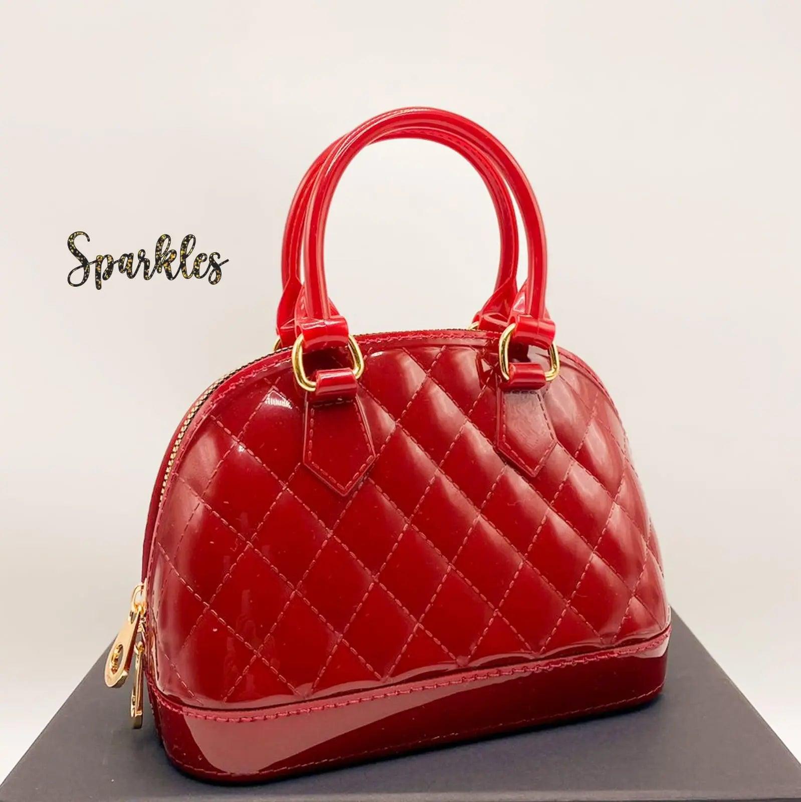 EXQUISITE QUILTED BAG SPARKLES