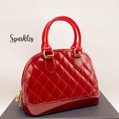 EXQUISITE QUILTED BAG SPARKLES