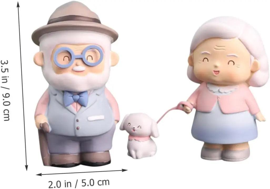 MINI LOVING COUPLE SCULPTURE SPARKLES