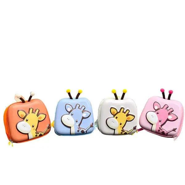 CUTE GIRAFFE BACKPACK SPARKLES