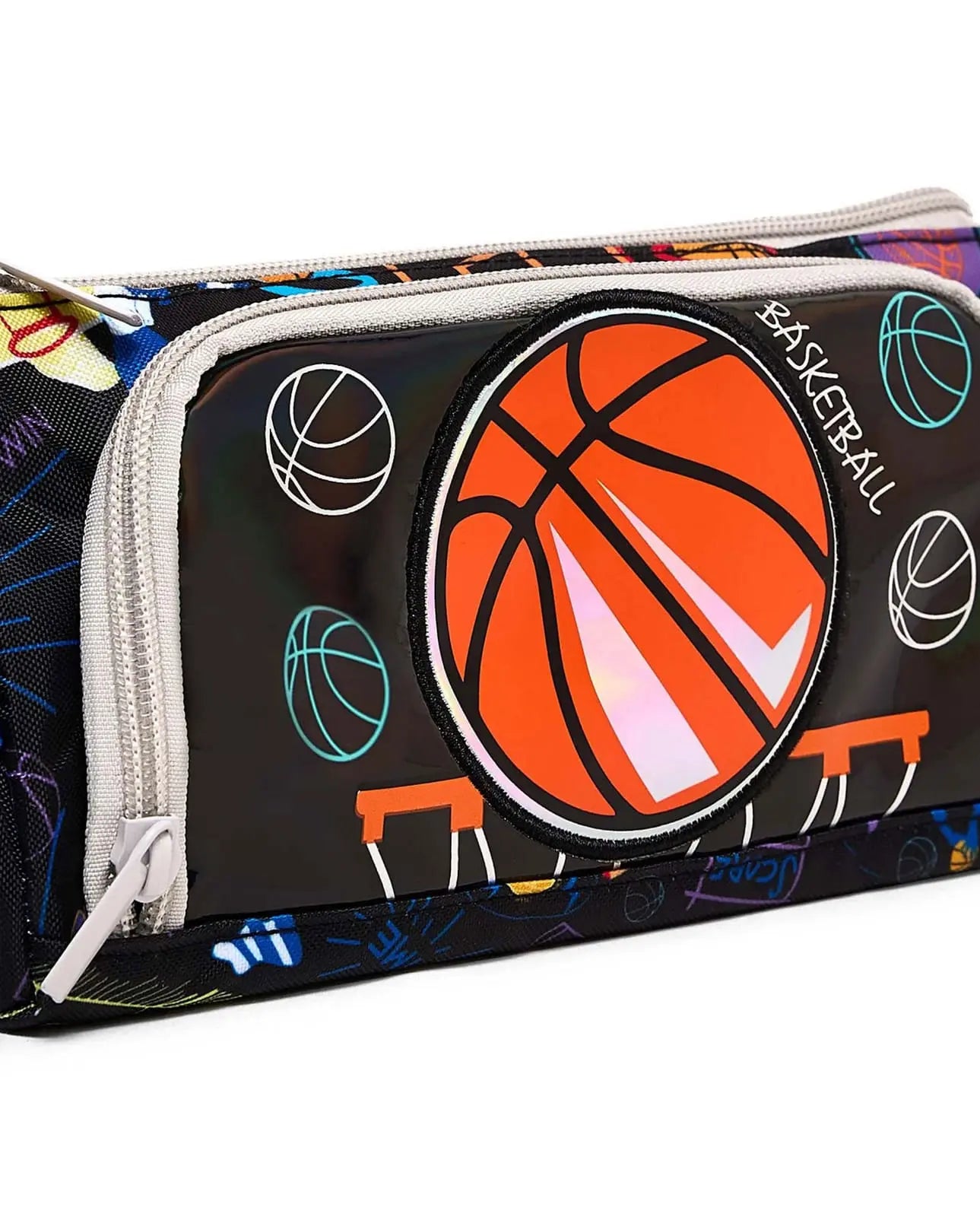 VEST BASKETBALL PENCIL POUCH SPARKLES