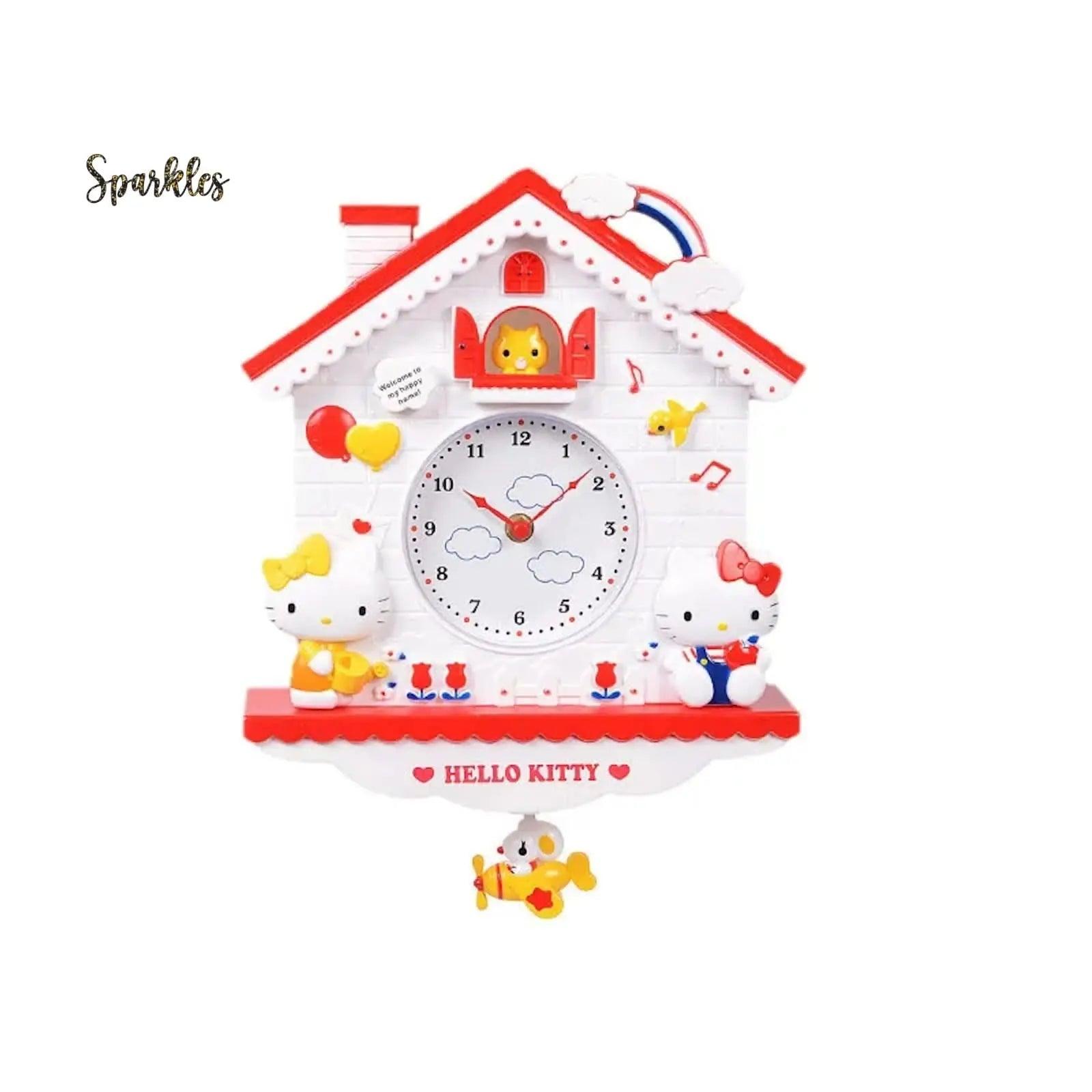 BEAUTIFUL HOUSE CLOCK SPARKLES
