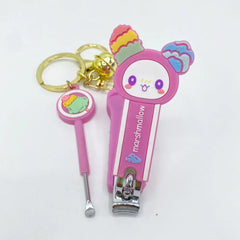 CUTEST NAIL CLIPPER KEYCHAIN SPARKLES