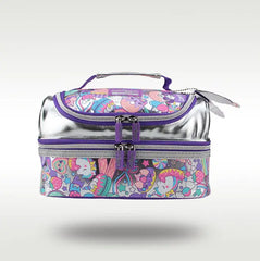 SMIGGLE LIMITLESS DOUBLE DECKER LUNCH BAG SPARKLES