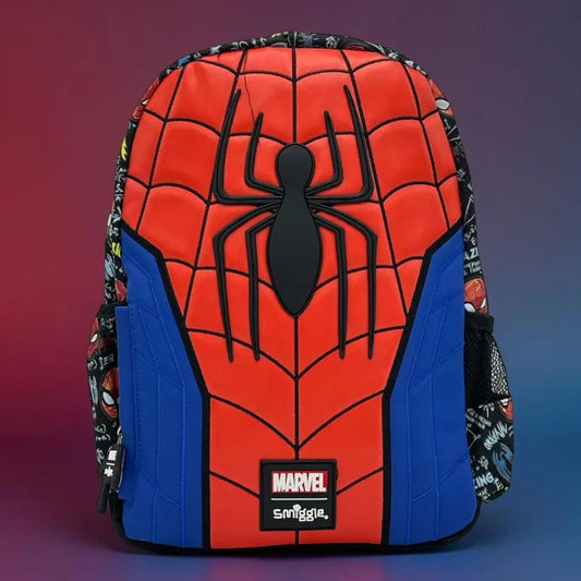 SPIDERMAN JUNIOR BACKPACK WITH HOODIE