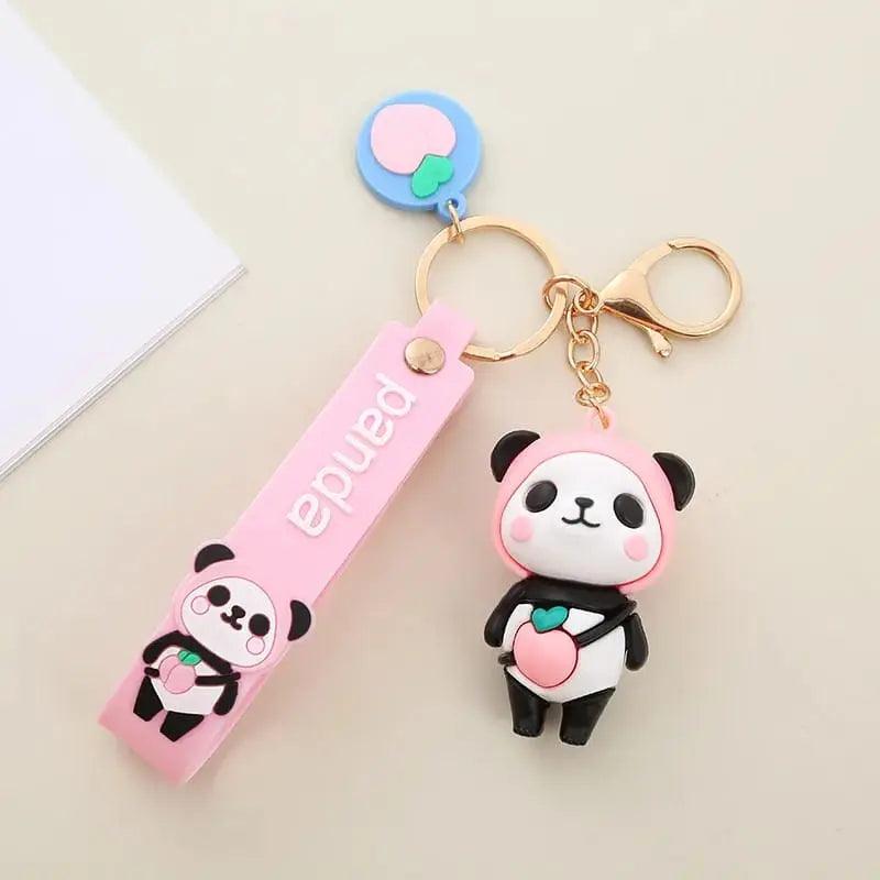ADORABLE PANDA KEYCHAIN SPARKLES