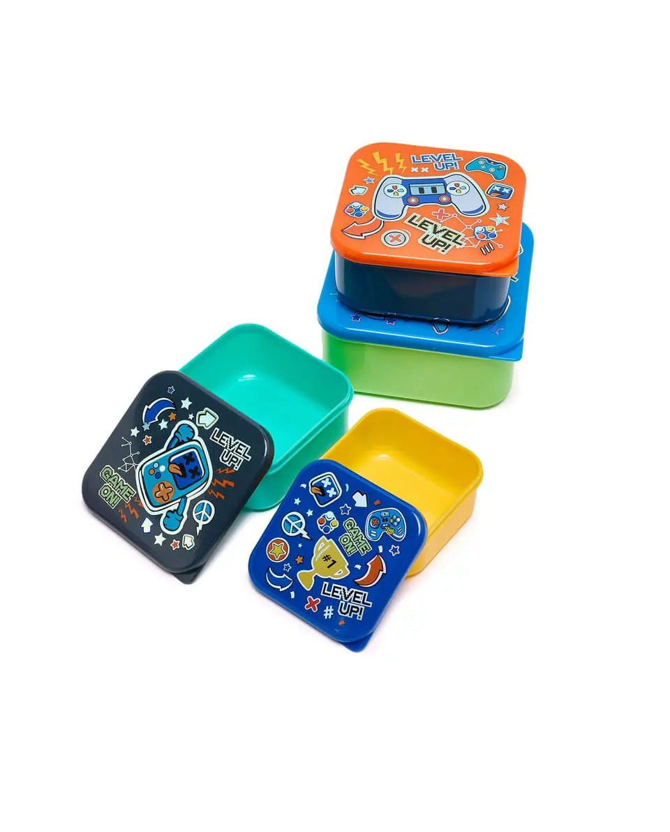 TRENDING 4 PC LUNCH BOX SET SPARKLES