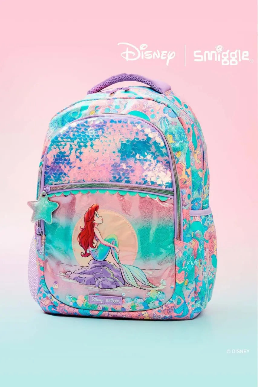 SMIGGLE MERMAID BACKPACK SPARKLES