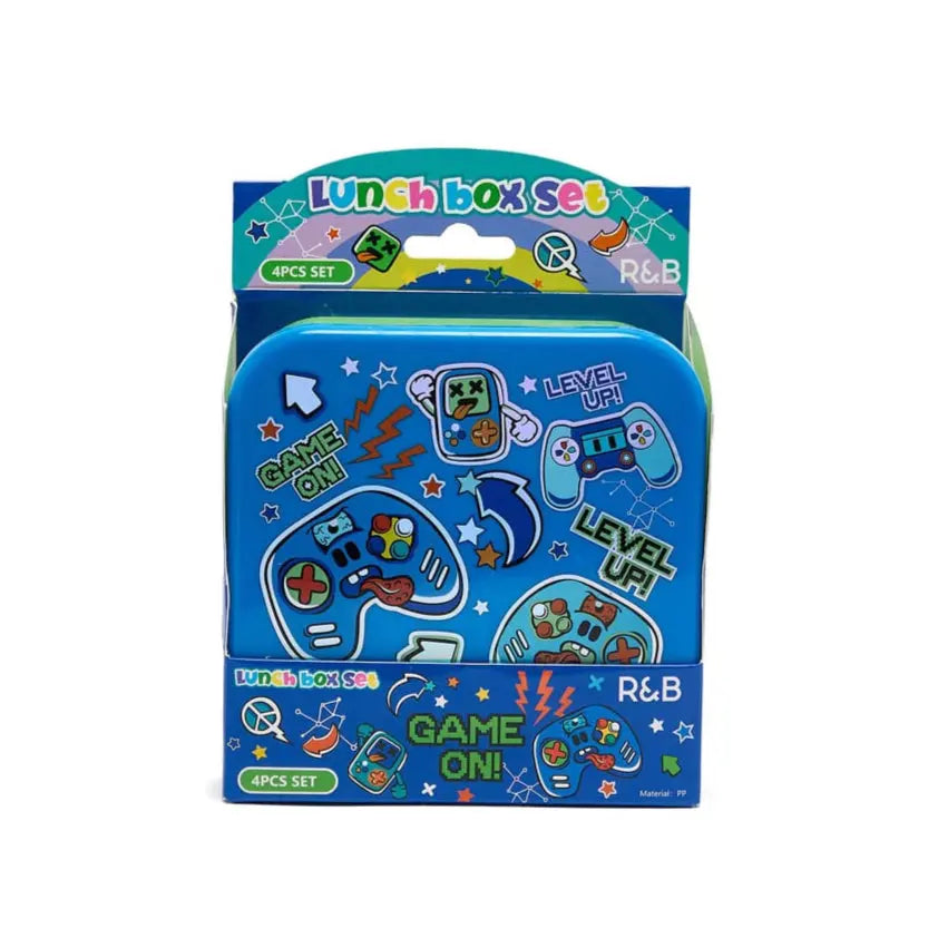 TRENDING 4 PC LUNCH BOX SET SPARKLES