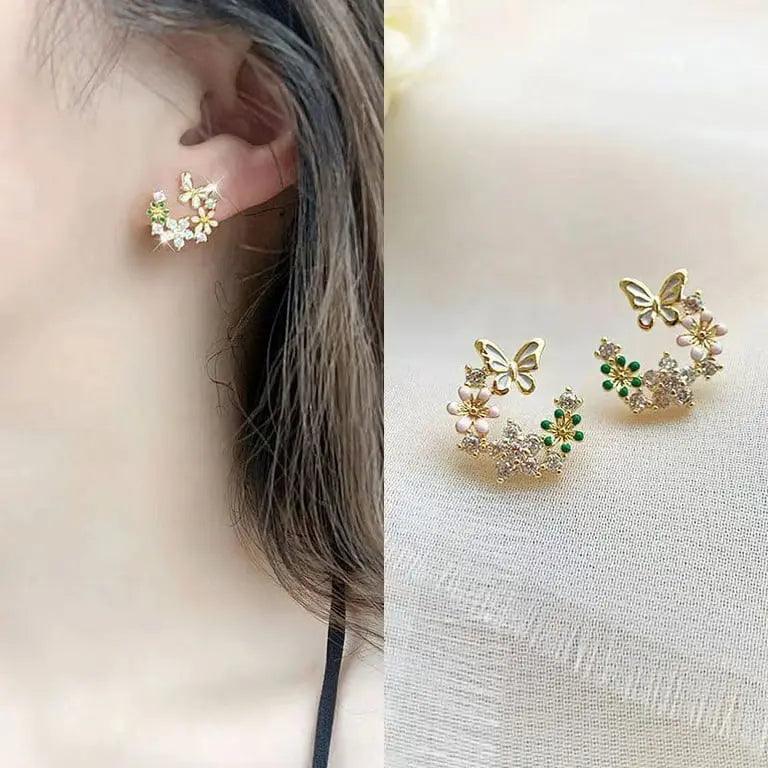 EXQUISITE BUTTERFLY STUDS SPARKLES