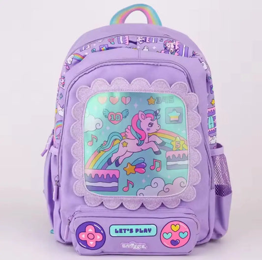 SMIGGLE JUNIOR UNICORN BACKPACK SPARKLES