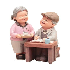 ETERNAL LOVING COUPLE SCULPTURE SPARKLES