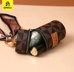 LUXE MINI KEYCHAIN BAG SPARKLES