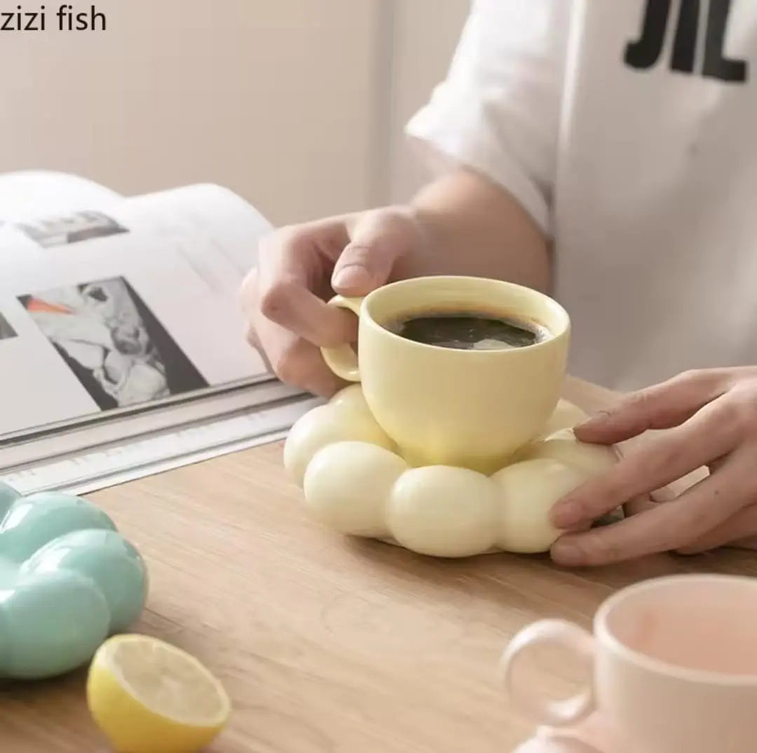 SUNFLOWER COFFEE CUP SPARKLES