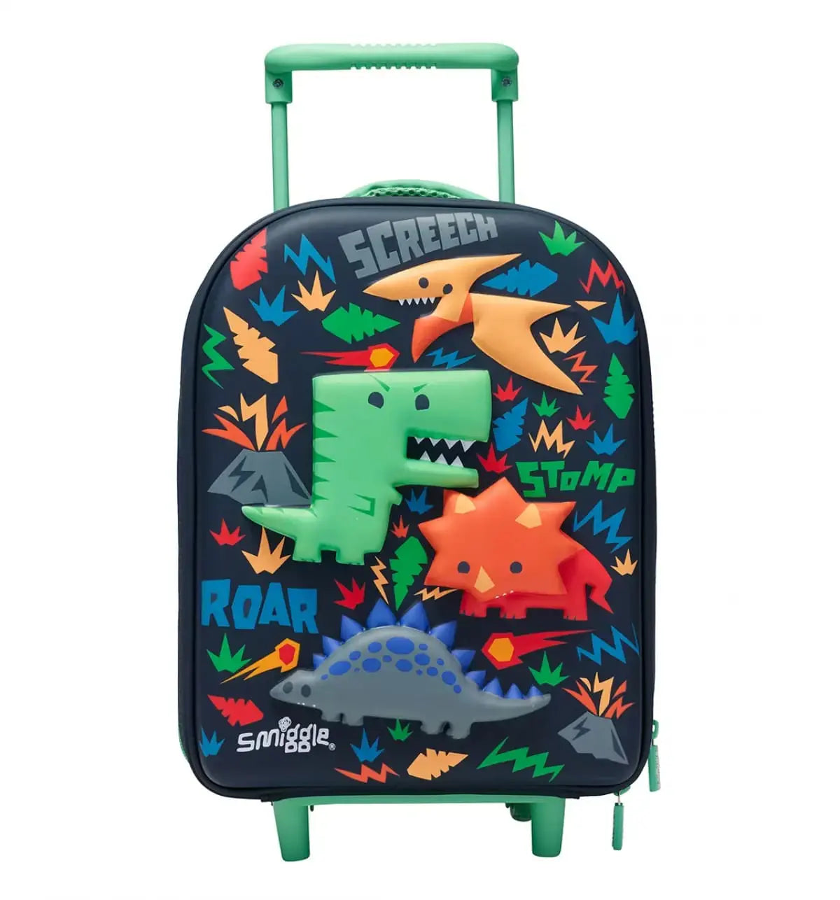SMIGGLE HARDTOP ADVENTUROUS JUNIOR TROLLEY SPARKLES