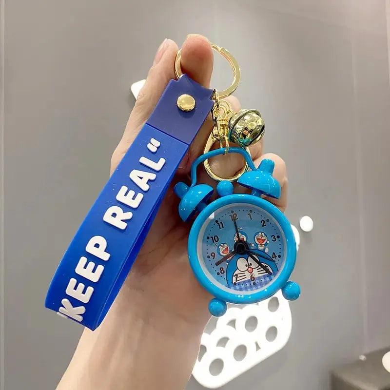 AESTHETIC ALARM CLOCK KEYCHAIN SPARKLES