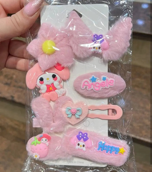 ADORABLE KAWAII HAIR CLIPS SPARKLES