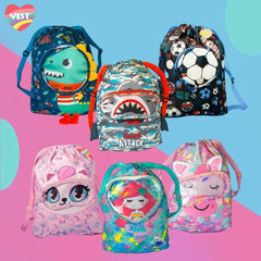 VEST WATERPPROOF DRAWSTRING BACKPACK SPARKLES