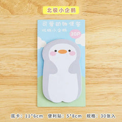 CUTE ANIMAL STICKY NOTES SPARKLES