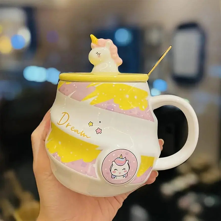 CUTE UNICORN MUG SPARKLES
