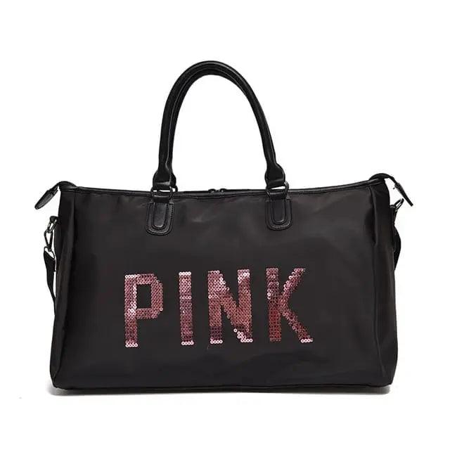 P I N K TRAVEL BAG SPARKLES