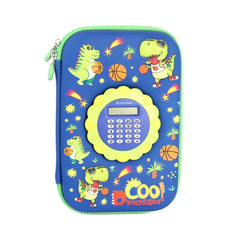 TRENDY PENCIL ORGANIZER WITH CALCULATOR - Sparkles