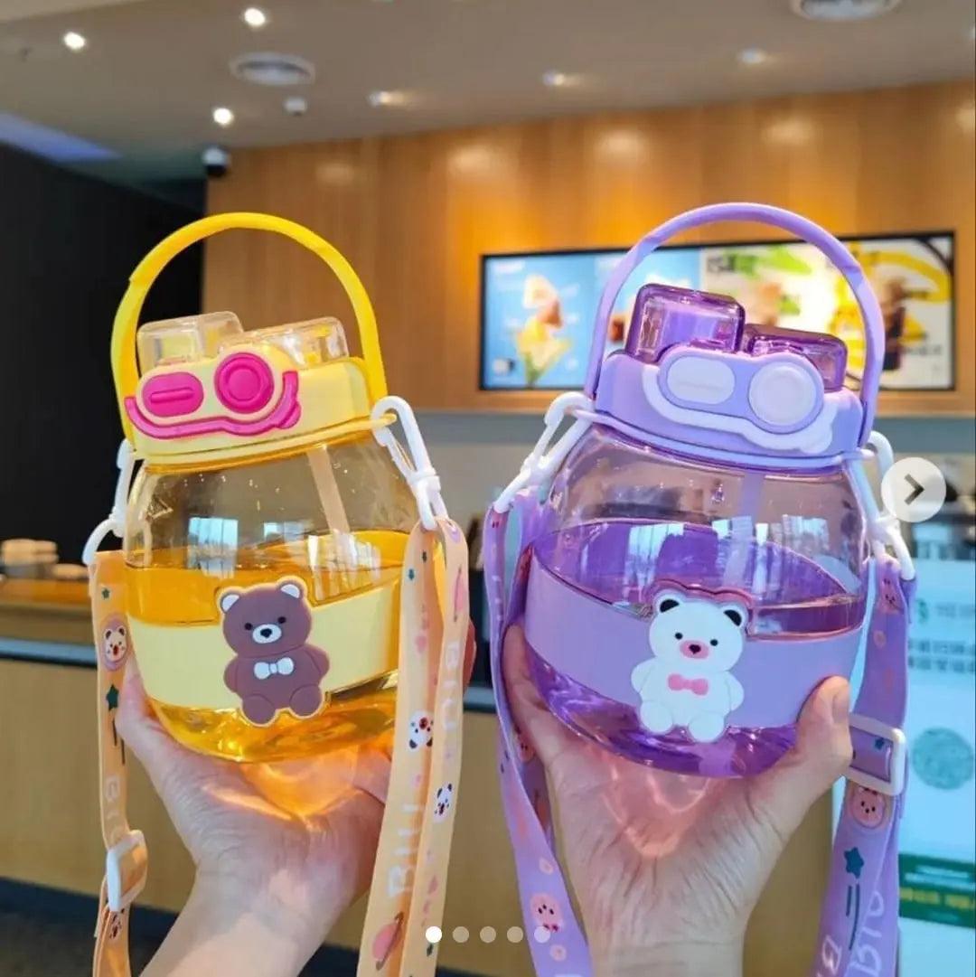 TRENDING BEAR WATER BOTTLE SPARKLES