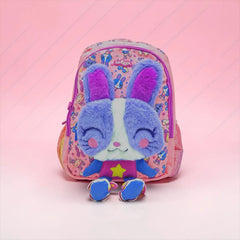 PLUSH BUNNY BACKPACK
