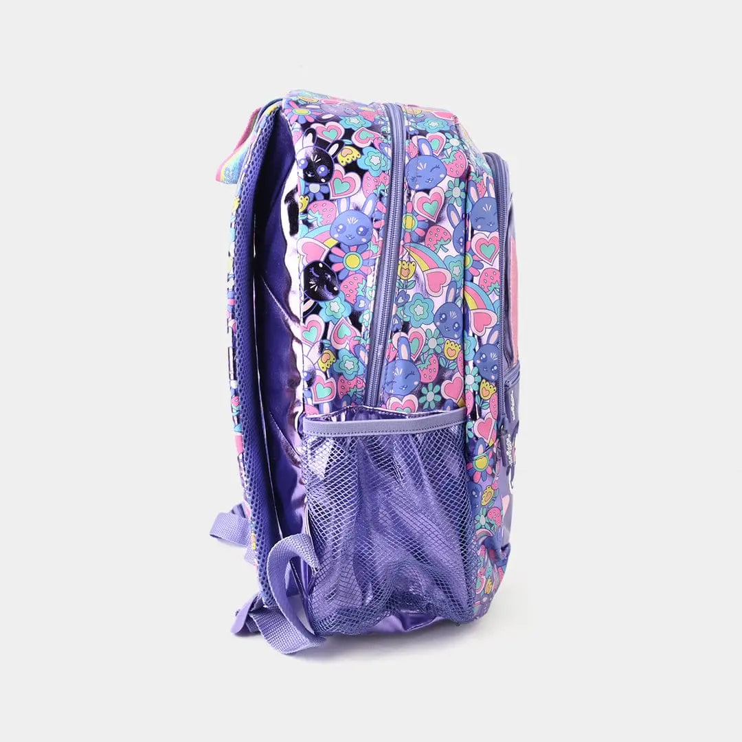 SMIGGLE PURPLE BUNNY BACKPACK SPARKLES