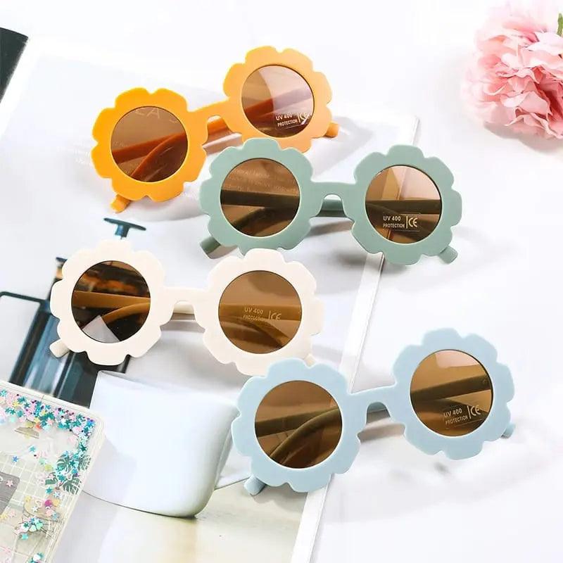 CUTE FLOWER SUNGLASSES SPARKLES