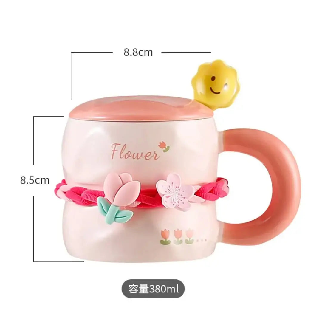 PERFECT FLORAL MUG SPARKLES