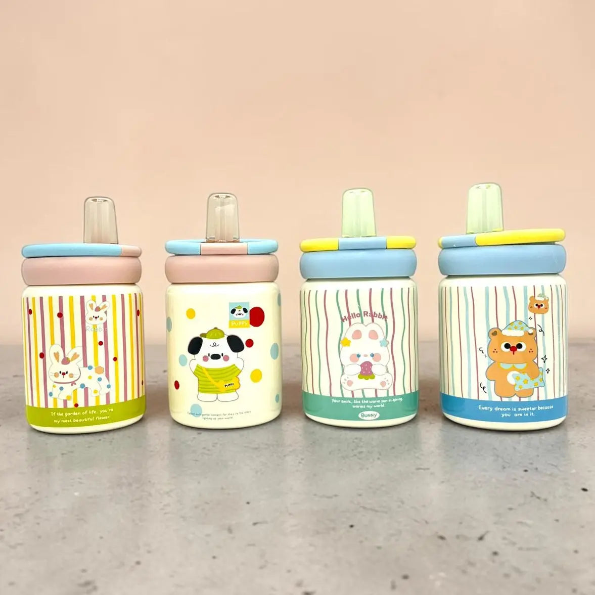 ADORABLE CERAMIC SIPPY CUP - Sparkles