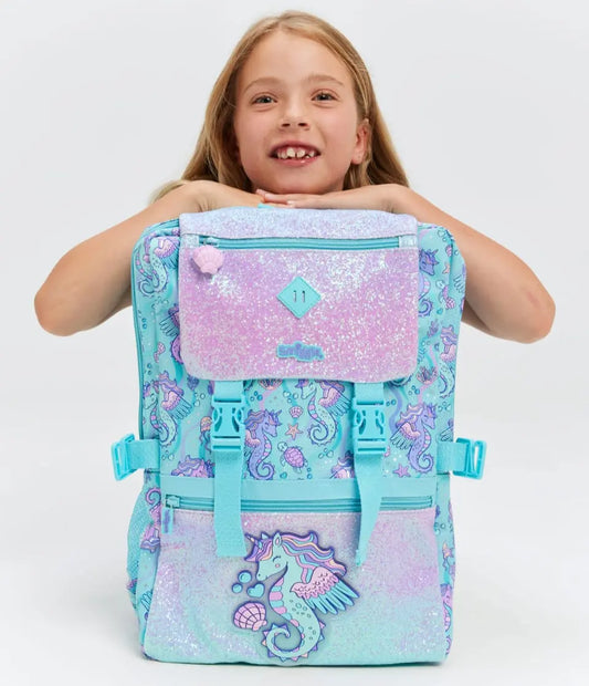 SMIGGLE SEA-HORSE BACKPACK - Sparkles