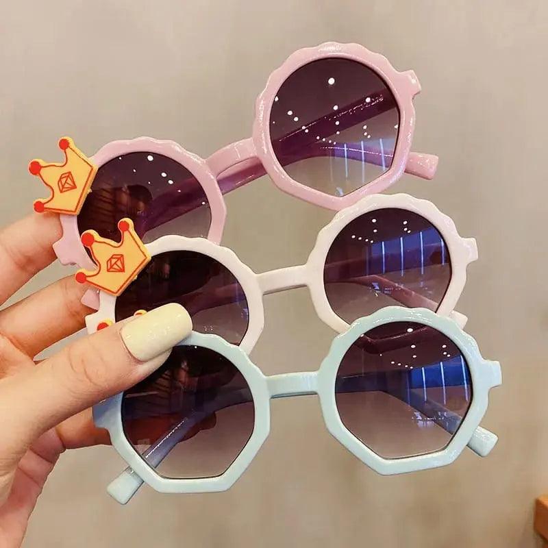 TRENDY CROWN SUN GLASSES SPARKLES