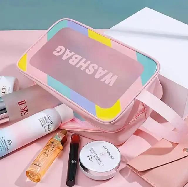 SET OF TOILETRY WASH BAGS SPARKLES