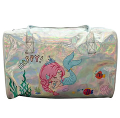 CUTE HOLOGRAPHIC DUFFEL BAG SPARKLES